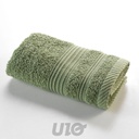 SERVIETTE INVITE 30 x 50 CM EPONGE UNIE TENDRESSE FOUGERE