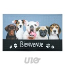 TAPIS RECTANGLE 45 x 75 CM RELIEF IMPRIME CARLITO