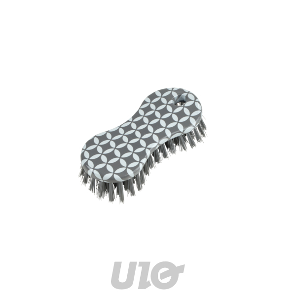 BROSSE A LAVER PLASTIQUE 15CM GEOFLOWER