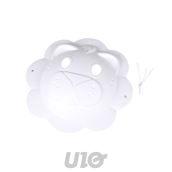 MASQUE LION A DECORER 23*22CM