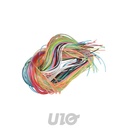 ASSORTIMENT DE 80 FILS SCOUBIDOUS 80CM ENVIRON MULTICOLORES