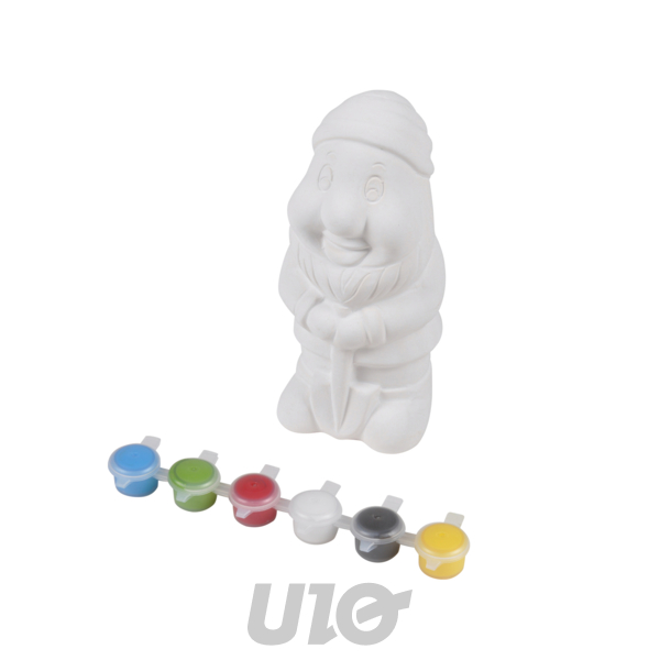 NAIN A PEINDRE EN CERAMIQUE MODELE PELLE H16CM