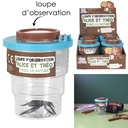 PETIT POT AVEC LOUPE POUR INSECTE