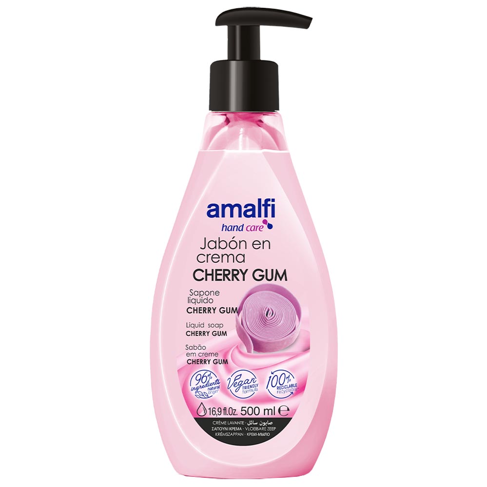 AMALFI SAVON MAINS 500ML CHERRY GUM FR.