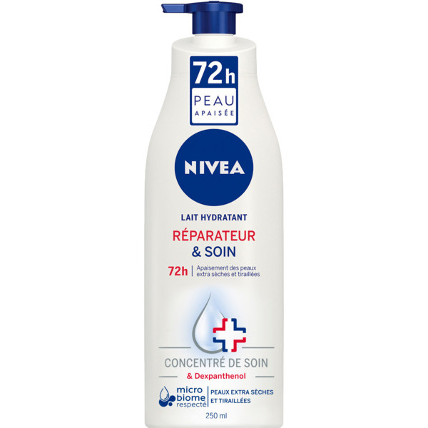 NIVEA LAIT 250ML REPARATEUR FR.