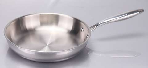 POÊLE À FRIRE EN INOX DIA.20CM H.4,5CM