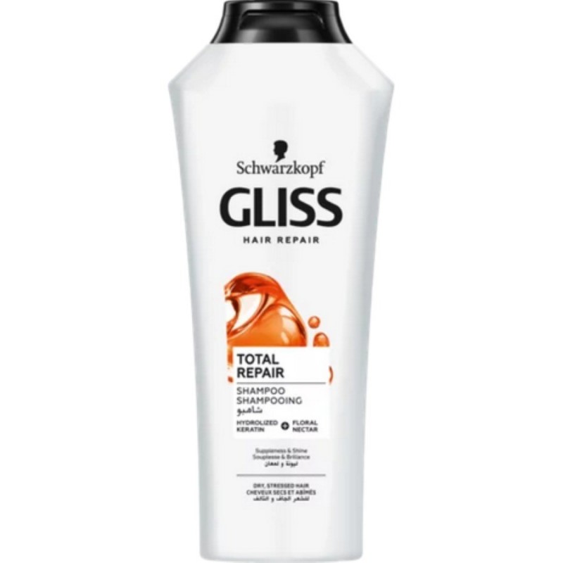 GLISS SHAMPOOING 400ML TOTAL REPAIR