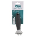 ETRILLE DEMELANTE MANCHE RUBBER  ANTHRACITE 15X5CM