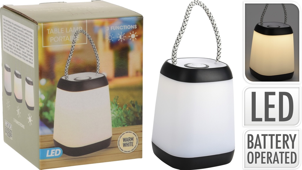 LAMPE DE TABLE 12CM LED