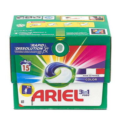 ARIEL PODS 3EN1 - 15 PODS - COULEURS
