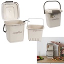 POUBELLE A COMPOST SEAU PERFORE ET COUVERCLE