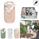 VENTILATEUR DE POCHE 2EN1 A POSER A PILES