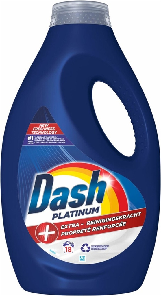 DASH LESSIVE 18D 810ML PLATINUM +