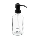 DISTRIBUTEUR DE SAVON 250ML TRANSPARENT