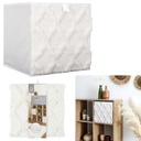 CUBE DE RANGEMENT PLIABLE 30X30CM TUFTE