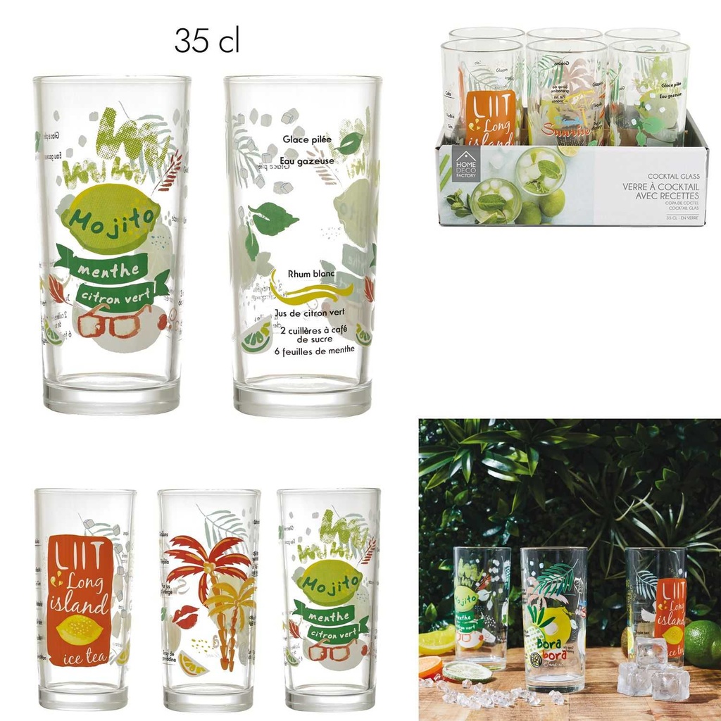 VERRES RECETTE COCKTAIL