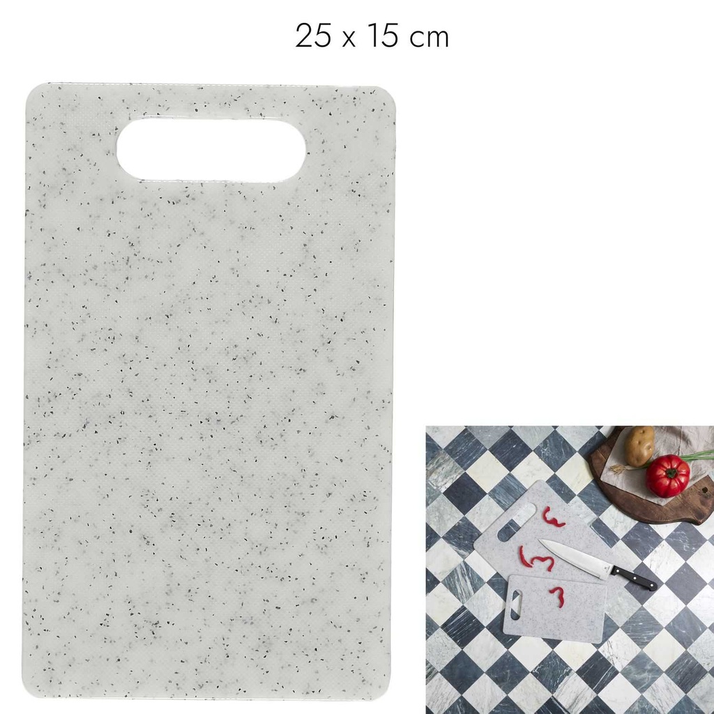 PLANCHE À DÉCOUPER PLASTIQUE 25X15CM