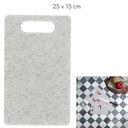 PLANCHE À DÉCOUPER PLASTIQUE 25X15CM