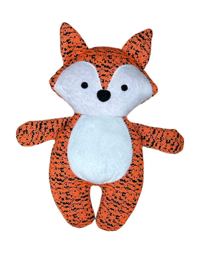 JOUET PELUCHE RENARD MARRON 24X19CM