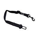 CEINTURE DE SÉCURITÉ RÉFLÉCHISSANTE NOIRE - TAILLE M - 2.5CMx50-80CM