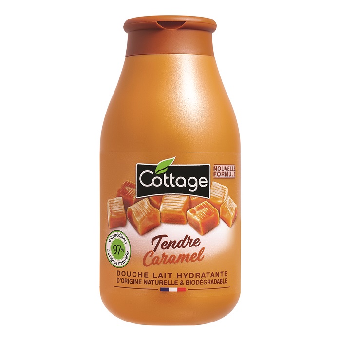 COTTAGE LAIT DOUCHE 250ML CARAMEL