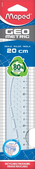LATTE DE 20CM GEOMETRIC - MAPED 