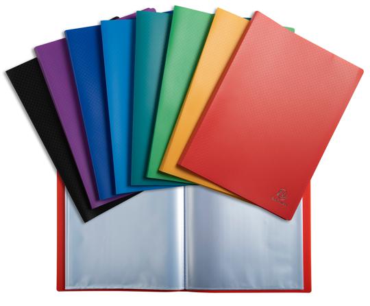 ALBUM A4 100 VUES - EXACOMPTA - PLUSIEURS COULEURS DISPONIBLES