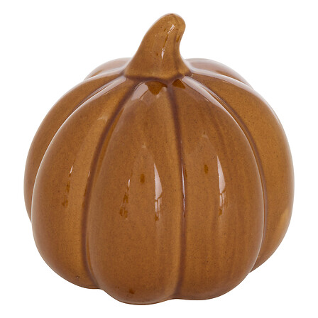 Atmosphera Citrouille Décorative Céramique Marron Automne D10,5cm