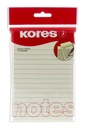 KORES NOTES JAUNES LIGNÉES