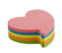 KORES NOTES REPOSITIONNABLE FANTAISIES "COEUR"