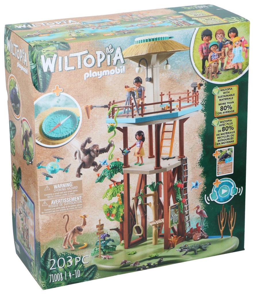 PLAYMOBIL - WILTOPIA PLAYSET DE 203 PIÈCES