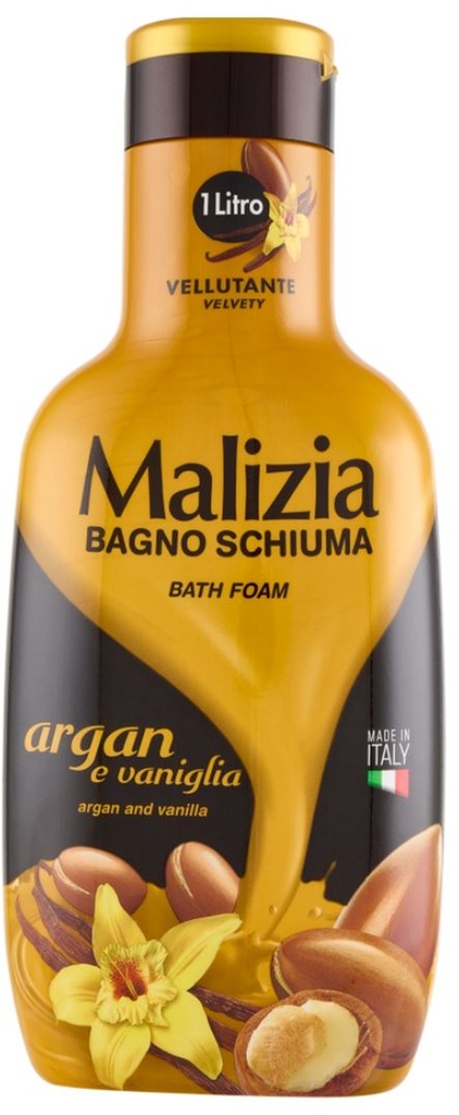 MALIZIA DOUCHE 1L ARGAN & VANIGLIA