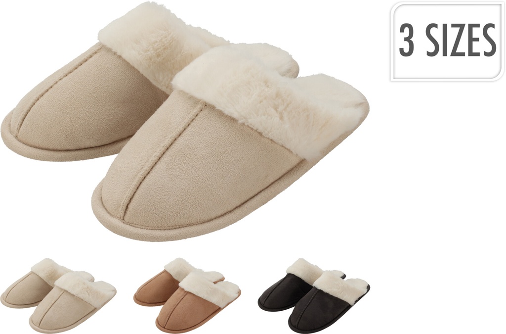 PANTOUFLES POUR FEMME - 3 MODÈLES DISPONIBLES - 3 TAILLES DISPONIBLES - 36/37, 38/39, 40/41