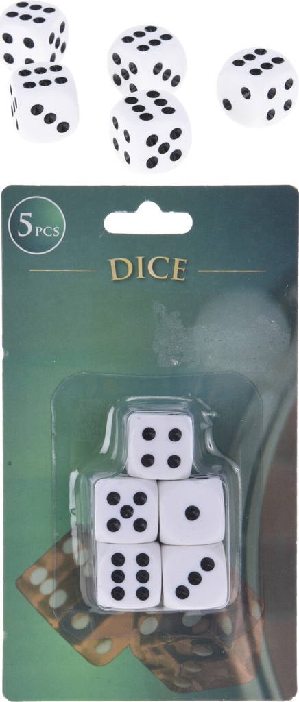 5 DÉS DE JEUX
