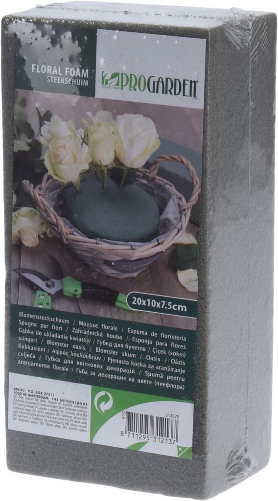 MOUSSE FLORALE - 20X10X7.5CM