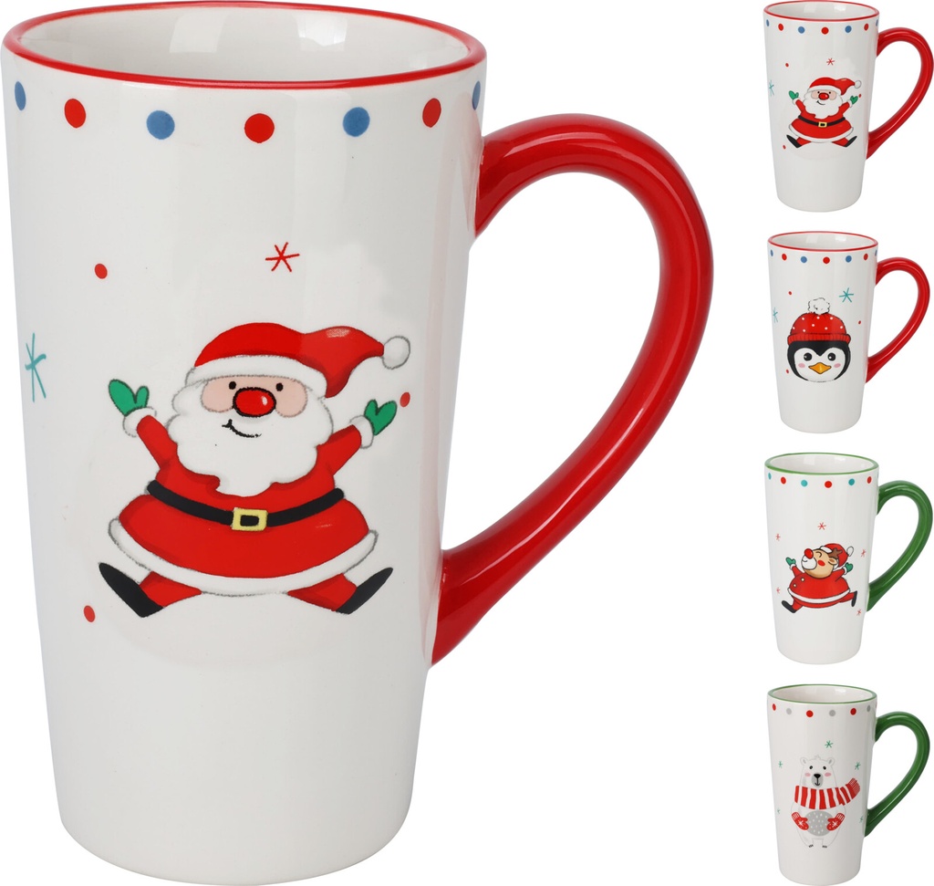 MUG DE NOËL - 135MM - 4 MODÈLES DIFFÉRENTS