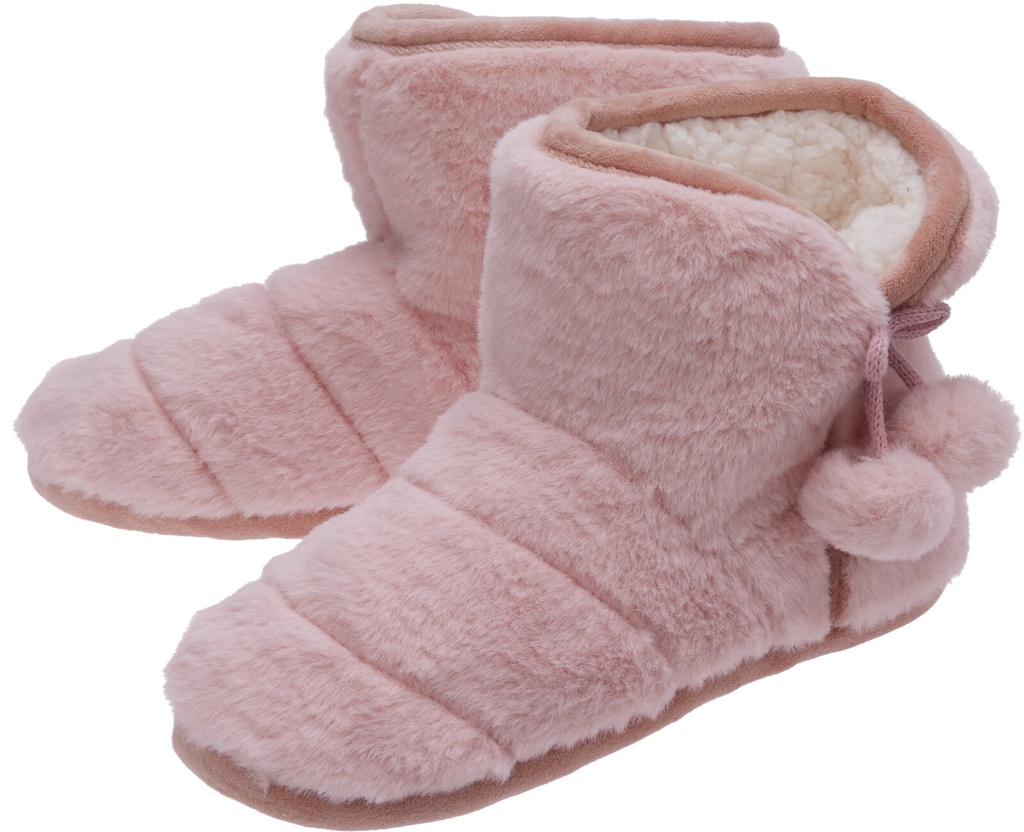 PANTOUFLES POUR FEMMES - 3 MODÈLES DISPONIBLES - TAILLE 36/38 ET 39/41 - 2 COULEURS (BRUN ET ROSE)