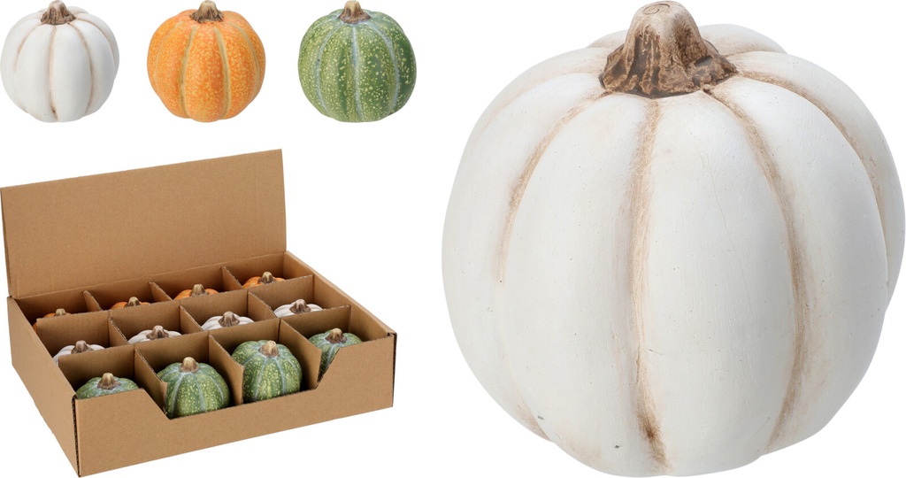 CITROUILLE - 6CM - 3 MODÈLES DISPONIBLES