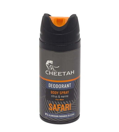 CHEETAH DEOSPRAY 150ML SAFARI
