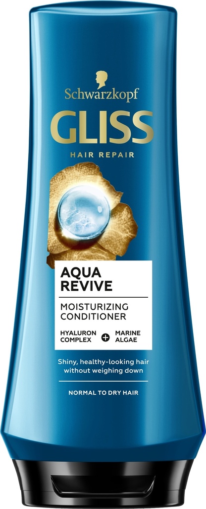 GLISS APRÈS-SHAMPOOING 200ML AQUA REVIVE