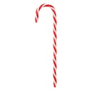 SUJET DE NOËL SUCRE D'ORGE EN ACRYLIQUE - 3 PIÈCES