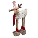 SUJET DE NOËL - RENNE TÉLESCOPIQUE- H53CM