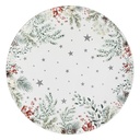 ASSIETTE DE PRÉSENTATION - MOTIF BRANCHES - D33CM