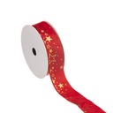 RUBAN EN VELOURS - 25MMX3M - 3 COULEURS DISPONIBLES