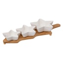 SET D'APÉRITIF ÉTOILE - 4 PIÈCES