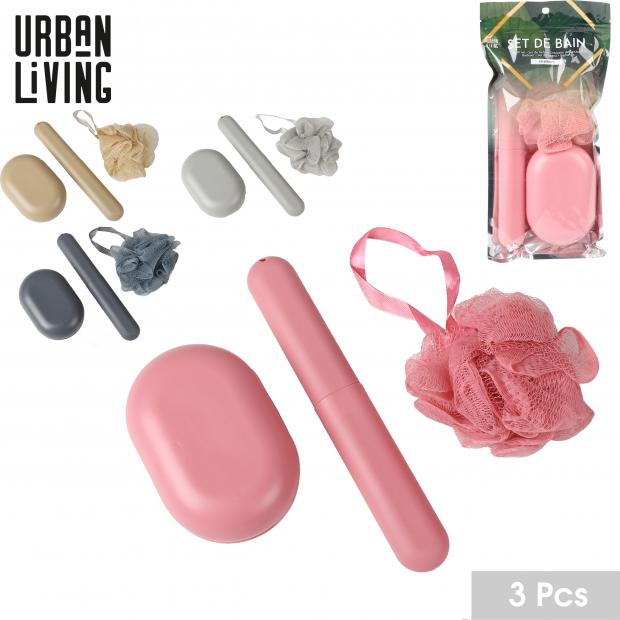 PASHA - SET DE SALLE DE BAIN - 3 PIÈCES