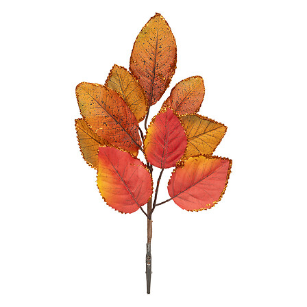 SUJET DE NOËL - BRANCHE AUTOMNE - H28CM