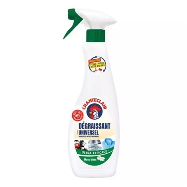 CHANTE CLAIR SPRAY DÉGRAISSANT - MUSC BLANC - 600ML