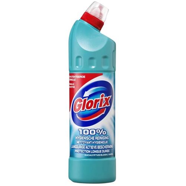 GLORIX GEL WC AVEC JAVEL À L'EUCALYPTUS - 750ML