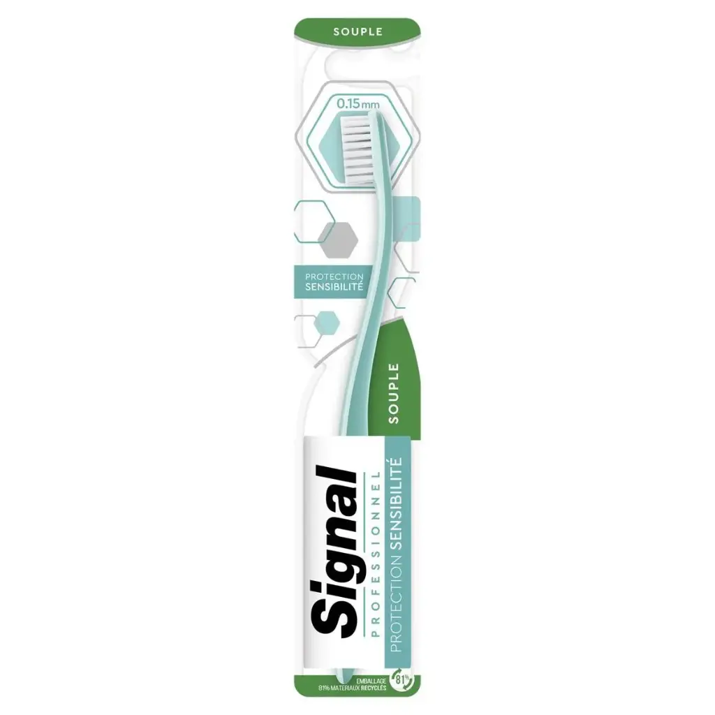SIGNAL BROSSE À DENT - PROTECTION SENSIBILITÉ - SOUPLE - 1 PIÈCE